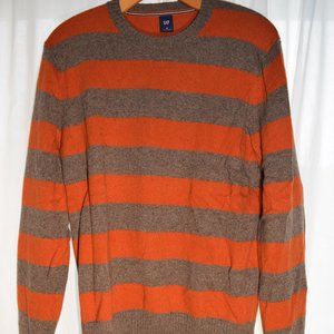 GAP Striped Crewneck Sweater